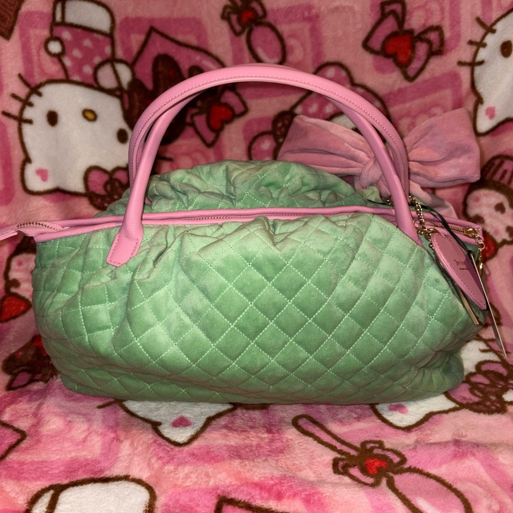 Juicy Couture Retro Green Juicy Tale Bowler - Picture 4 of 6